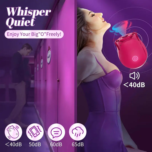 sucking, vibrator, sex toys, adult products, adult toys, rose toy, clitoral sucking vibrator, G spot vibrator, anal toys