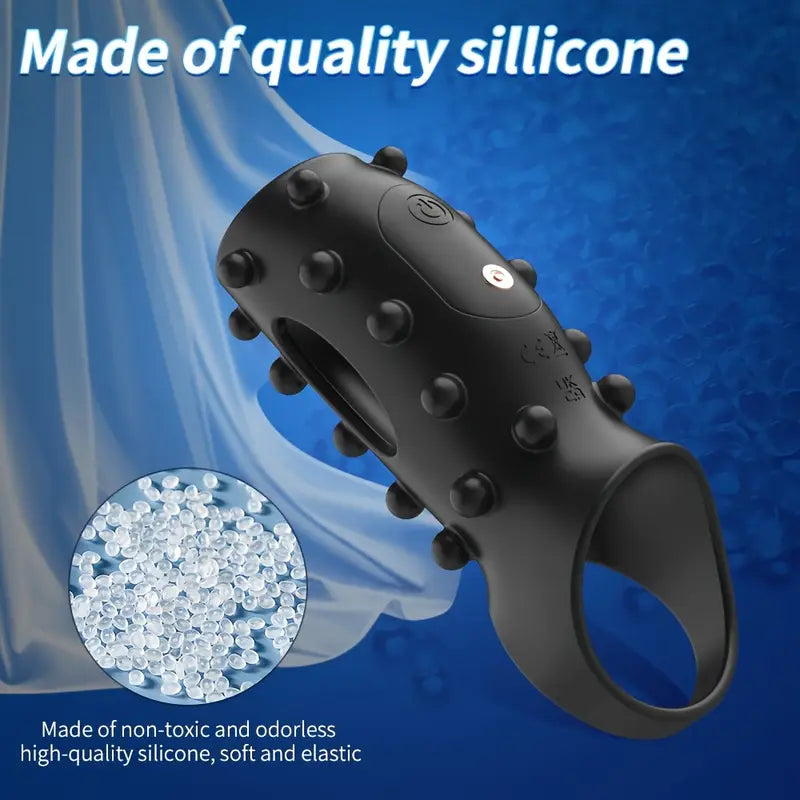 PENILE SLEEVE VIBRATION COCKSCOMB RING