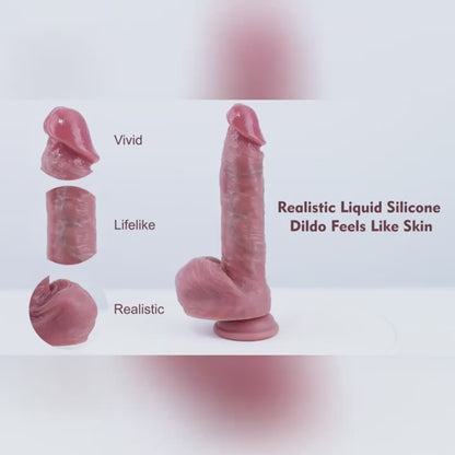 REALISTIC THRUST DILDO VIBRATOR